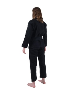 Double tissage de coton Judo Gi Kimono unisexe blanc Jiu Jitsu uniforme bas prix BJJ Judo Suit avec service OEM - Product Image 6