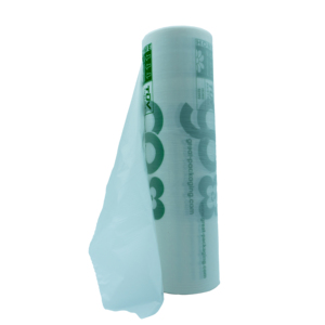 ถุงช้อปปิ้งทำจากพลาสติกม้วนได้พกพาได้เป็นมิตรต่อสิ่งแวดล้อมย่อยสลายได้ทางชีวภาพผลิตจากเวียดนาม - Product Image 3