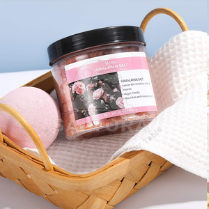 100% Gommage au sel minéral naturel Exfoliant naturel pour la peau au sel rose riche en minéraux du Pakistan - Product Image 5