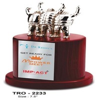 Trophée d'excellence pour l'unité d'équipe, idéal pour célébrer la performance des équipes et les efforts conjoints, disponible pour une livraison mondiale
