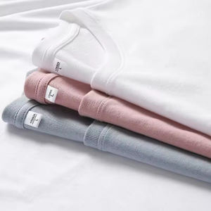 High Quality Wholesale 100% Cotton Tshirts for OEM Men's T <b>Shirts</b> Plain Custom DTG Printing Oversized <b>White</b> Blank T-<b>Shirt</b> - Product Image 3