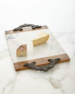 Plateau en marbre haut de gamme, conçu pour la décoration intérieure haut de gamme, le service et une présentation élégante à la maison - Product Image 5