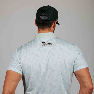 Polo de golf para hombre de alta calidad, diseño personalizado al por mayor, bordado, absorción de humedad, rendimiento, sublimación, deportes informales - Product Image 1