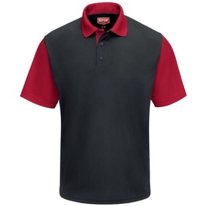 Vente en gros de polos pour hommes, polo d'été décontracté en polyester et en coton au design uni avec impression de logo personnalisé et graphiques - Product Image 5