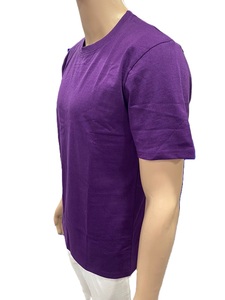 Logo imprimé personnalisé pour hommes 100% coton T-shirts tricotés 160gsm décontracté à manches courtes livraison rapide commandes en gros - Product Image 4