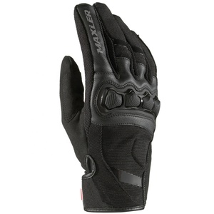 Nuevos Guantes Cortos de Motociclismo de Fibra de Carbono para Hombre, con Estampado Blanco y Negro, de Cuero y Malla, para Invierno, Personalizables con el Nombre del Equipo - Product Image 1