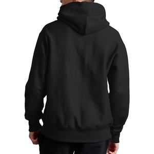 Sudaderas con capucha para hombre, jersey para hombre, sudaderas con capucha ajustadas, logotipo personalizado, liso, de primera calidad, Color sólido, de talla grande, tejido de punto con capucha para hombre - Product Image 4