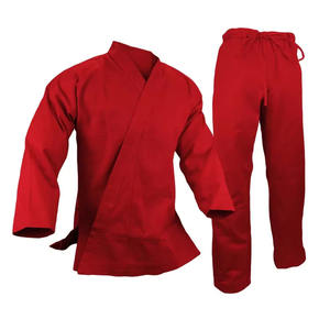 Ropa deportiva de entrenamiento de artes marciales profesional Unisex uniforme de Karate de algodón de alta calidad con logotipo personalizado al por mayor para hombres y mujeres - Product Image 1