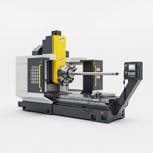 Máquina Mandrinadora CNC Horizontal de 3 Ejes, Automática, de Alta Resistencia, para Piezas Grandes, Precisa, para Uso Industrial en Talleres, Fresado de Componentes Metálicos - Product Image 1