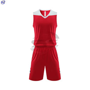 Vente en gros d'uniformes de basket-ball personnalisés Hauts et shorts de basket-ball Débardeurs de basket-ball de haute qualité - Product Image 1