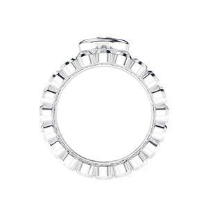 3.00CTOval Cut Diamon Diamond Unique Bridal <b>Set</b> Wedding <b>Ring</b> for <b>Women</b> - Product Image 2