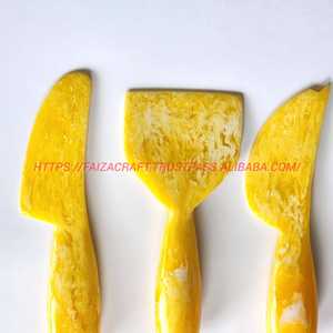 Phong Cách Hợp Thời Trang Nhựa Pho Mát Dao Đặt Đồ Ăn Dao Kéo Hot Bán Trái Cây Ngã Ba Sáng Tạo Bơ Cắt Pho Mát Công Cụ Cắt Dao - Product Image 3