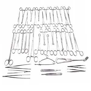 Ensemble d'instruments chirurgicaux de 40 pièces pour appendicectomie et hernie avec boîte, en acier inoxydable, outils médicaux manuels - Product Image 2
