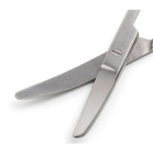 Ciseaux chirurgicaux vétérinaires Premium Grazil 14 cm, à bout arrondi, incurvés, en acier inoxydable, kits de ciseaux chirurgicaux - Product Image 6