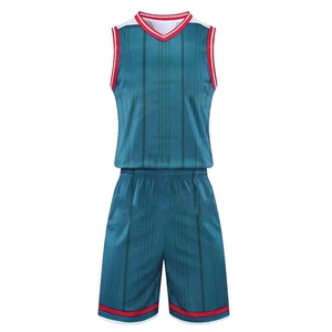 Venta al por mayor conjunto de uniforme de baloncesto para los hombres de diseño personalizado de alta calidad de impresión por sublimación uniforme de baloncesto para el equipo de ropa deportiva - Product Image 2
