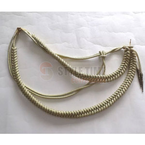 High Quality Uniform Aiguillette Made In Pakistan Aiguillette Professional Manufacture Aiguillette - Product Image 3