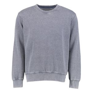 Sweat-shirts vintage épais à col rond délavés à l'acide pour hommes, en coton thermique, coupe oversize, vente en gros, collection décontractée 2026 - Product Image 2