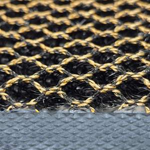 Tapis d'entrée Kolchuga 3D anti-dérapant avec support TPE, 60x90 cm, doré - Product Image 6