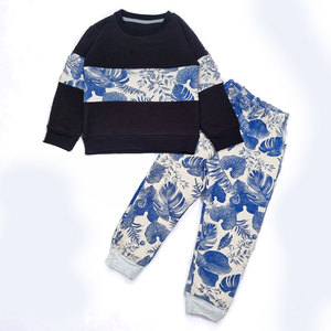 Conjunto de Ropa Deportiva Unisex con Logotipo Estampado para Bebés, Talla Grande, Primavera, Venta al por Mayor, Servicio OEM con Logotipo Personalizado - Product Image 2