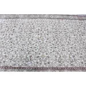 พรมวินเทจตุรกี ขนาด 5.6x9.1 ฟุต สีน้ำตาลไล่เฉด - Product Image 5