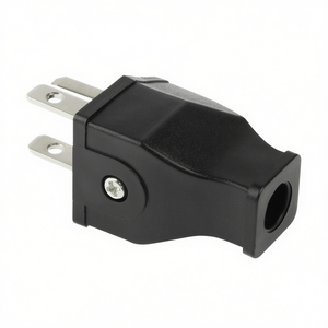 Black <b>Universal</b> AC <b>Adapter</b> with Male US <b>Plug</b> Travel <b>Adapters</b> 100-240V 50/60Hz - Product Image 2