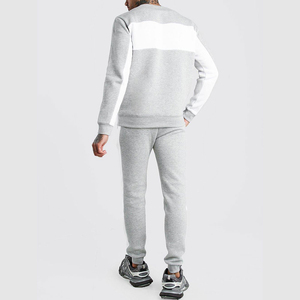 Nouveauté Survêtement en molleton de coton pour homme Survêtement de jogging personnalisé Sweat-shirt à col rond Survêtement de sport unisexe pour l'hiver - Product Image 2