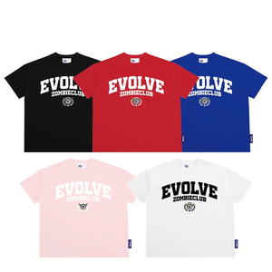 Camiseta Boxy de Manga Corta Insomnia OEM ODM 100% Algodón 280g para Mujer y Hombre, Ecológica, Estilo Urbano de Verano, con Logotipo Personalizado Bordado - Product Image 1