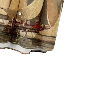 Meilleures ventes T-shirt surdimensionné 100% coton pour homme Qualité supérieure Couleur unie Sublimation Floral Design - Product Image 2