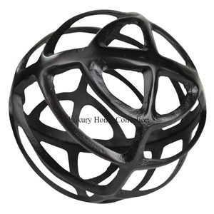 New Silver Color Sculpture <b>Object</b> Face Design Aluminium Casted With Black Color Custom Shape Base Decorative Accent Fancy Look - Product Image 4
