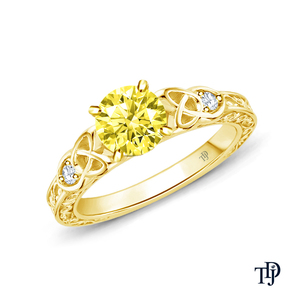 Nhẫn đính hôn kim cương cổ điển 18K, 1ct, thiết kế tùy chỉnh, chứng nhận IGI, độ tinh khiết VS1-VS2, hàng cao cấp, nhà cung cấp bán buôn trực tuyến - Product Image 3