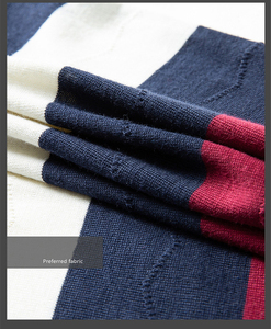 เสื้อโปโลแขนสั้นของผู้ชายเสื้อโปโลแขนสั้นแบบสั่งทำสำหรับสวมใส่ในฤดูใบไม้ผลิและฤดูร้อนเสื้อโปโลสไตล์แถบยาวที่สวมใส่สบายขายส่ง2024OEM - Product Image 6