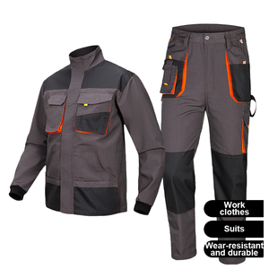 Trajes DE TRABAJO transpirables antiestáticos resistentes al fuego, ropa, monos, chaqueta y <span class=keywords><strong>pantalones</strong></span> de construcción <span class=keywords><strong>para</strong></span> trabajadores - Product Image 1