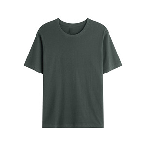 Coton de première qualité, impression personnalisée de logo sur t-shirt pour homme, impression personnalisée de t-shirt uni surdimensionné - Product Image 2