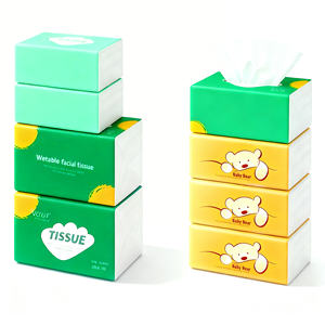 Caja de pañuelos faciales de diseño elegante, textura suave, pañuelos desechables para hoteles de lujo, decoración del hogar y oficina - Product Image 5