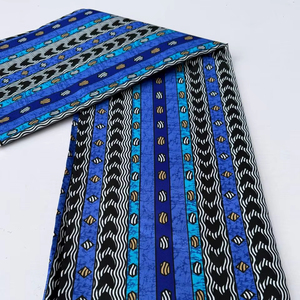 Tissu en coton imprimé à la cire africaine du Togo de haute qualité pour les vêtements traditionnels pagne et conceptions personnalisées approvisionnement du marché africain - Product Image 1