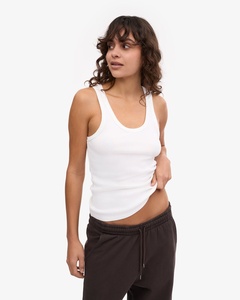 Vente en Gros Couleur Unie Femmes Débardeur Vêtements de Sport Personnalisé Femmes Débardeur Fitness Femme Débardeur - Product Image 5