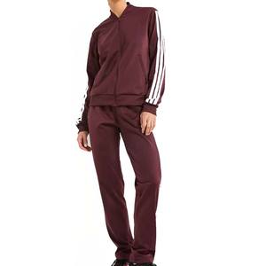 Conjunto de Sudadera con capucha de lana de peso pesado para mujer Chándal de lana de invierno con Top corto de gran tamaño y sudadera Patrón sólido Conjunto de 2 piezas - Product Image 5