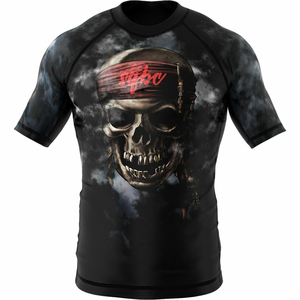 Rashguard OEM ODM Rash Guard Hombres Sublimación Impreso Spandex Bjj Rash Guard Gimnasio Surf Buceo Rashguard Camisas de compresión MMA - Product Image 6