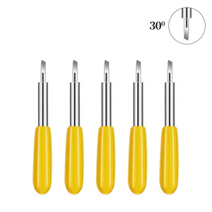 Offre Spéciale 30 pièces lames de coupe à 30/45/60 degrés pour traceur de découpe de <span class=keywords><strong>vinyle</strong></span> lames de rechange OEM pour explorer Air/Air 2 Maker - Product Image 2