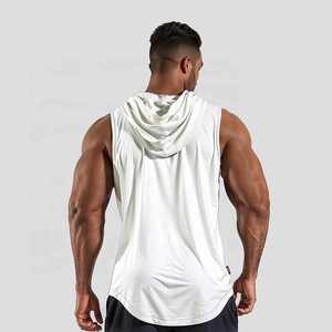 Camisetas sin mangas Muscle Cmdr Quick Dry Gym Fitness para hombre, camisetas de entrenamiento atlético con espalda en Y para correr, camisetas sin mangas informales Stringer para Casual - Product Image 2