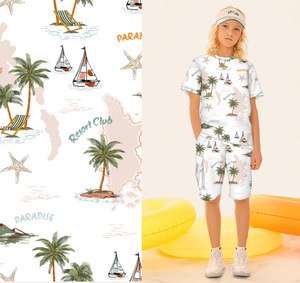 Tái chế Polyester Spandex UPF 50 người đàn ông của hydropeak Boardshorts <span class=keywords><strong>cocotex</strong></span> sợi vải - Product Image 3