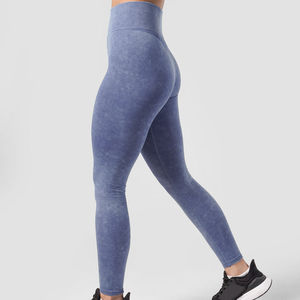 2025 High-Waisted Mid-Waist Yoga Leggings for <b>Women</b> Tummy Control Sports Fitness <b>Tights</b> with Solid <b>Pattern</b> Yoga Pant Leggings - Product Image 4