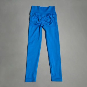 Pantalones de Yoga de cintura alta para mujer, venta al por mayor, ropa deportiva sin costuras, ropa de fitness para gimnasio, mallas de yoga sólidas para mujer - Product Image 2