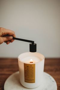 Éteignoir à bougie de qualité supérieure pour accessoires de bougie décor poignée design moderne ciseaux de coupe en laiton en métal - Product Image 6