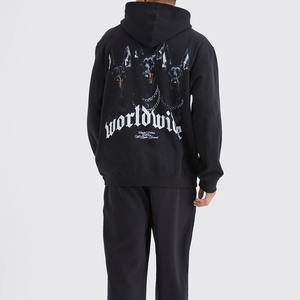 เสื้อฮู้ดผ้าคอตตอนสำหรับผู้ชายชุดเสื้อมีฮู้ดผ้าคอตตอนใส่สบายดีไซน์ล่าสุด - Product Image 3