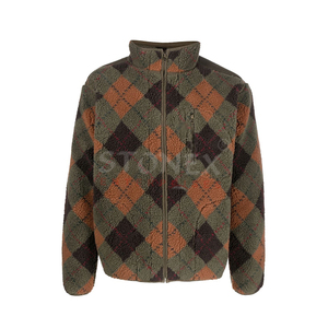 Chaqueta de lana Polar para hombre, lo último en 2023, personalizada, al por mayor, transpirable, para invierno, para exteriores, con bolsillos, diseño de punto - Product Image 1