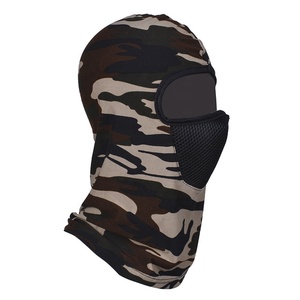 Cagoule à imprimé camouflage pour hommes et femmes, cagoule douce et respirante pour le cou, protection solaire, anti-vent et anti-poussière pour le sport - Product Image 2