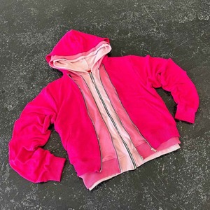 Sweat à capuche zippé surdimensionné en coton épais imprimé DTG personnalisé de qualité supérieure - Product Image 6