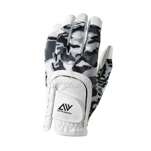 Gants de golf pour homme de haute qualité, en cuir véritable, légers, antidérapants, service OEM personnalisé, camouflage, prix bas - Product Image 2