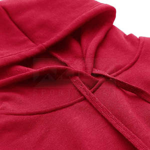 Custom Slim Fit Women's Winter Cotton <b>Polyester</b> <b>Hoodies</b> Design Your Own Plain Hooded Collar with Front Logo for Adults - Product Image 4